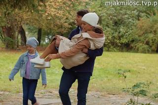 M jak miłość odc. 1786. Dima (Michaił Pszeniczny), Nadia (Mira Fareniuk), Magda (Anna Mucha)