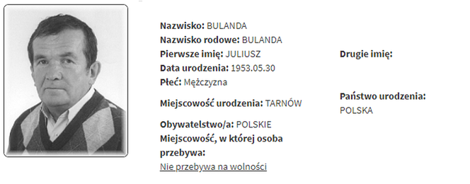 BULANDA JULIUSZ