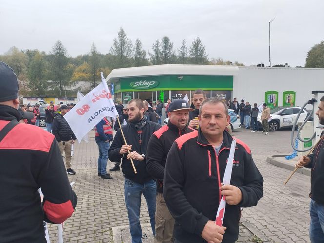 Wielka blokada Jastrzębia-Zdroju. Protest górników i hutników. Miasto stoi