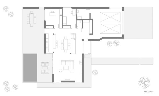 Dom RB23 pod Warszawą projektu biura Pawel Lis Architekci