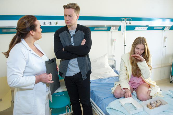 Na Wspólnej odc. 2915. Elżbieta (Paulina Chapko), Igor (Jakub Wesołowski)