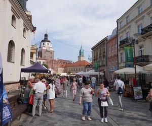 Wrześniowy upał w Lublinie i spokój w centrum miasta