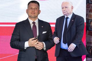 Kaczyński atakuje Mentzena w Białymstoku: On chce Polski gigantycznych dochodów dla jednych i biedy dla innych!