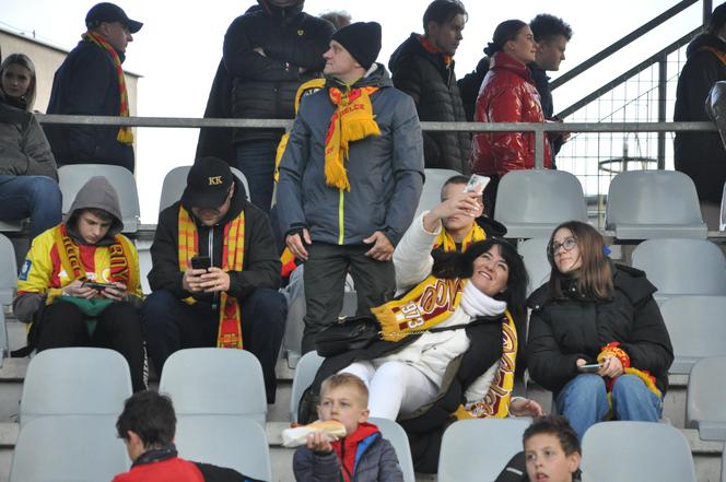 Kibice na meczu Korona Kielce - Radomiak (19 kwietnia 2024)