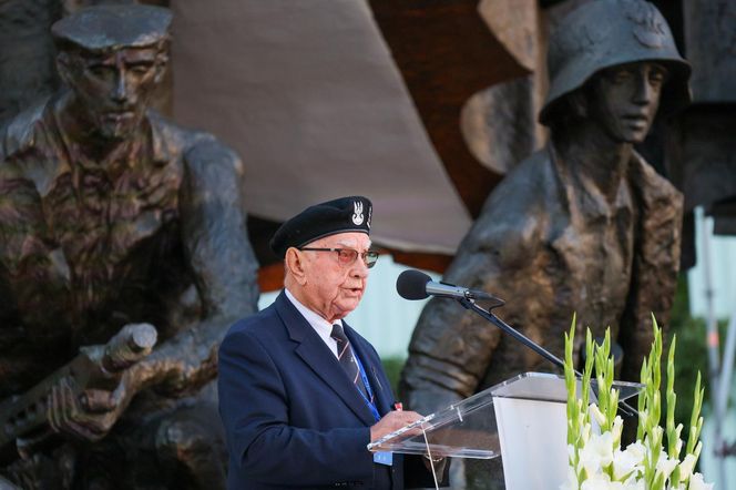 81. rocznica Powstania Warszawskiego. Uroczystość na pl. Krasińskich (31.07.2025)