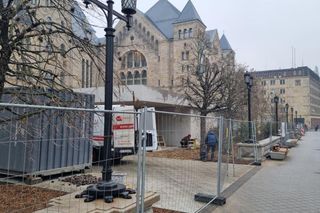 Obiekt przed CK Zamek w Poznaniu