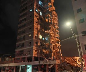 Rakieta trafiła prosto w blok w Izraelu