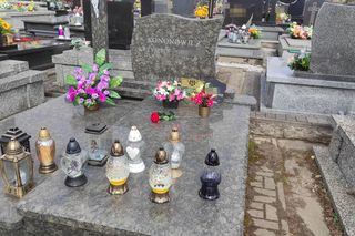 Grób Krzysztofa Kononowicza