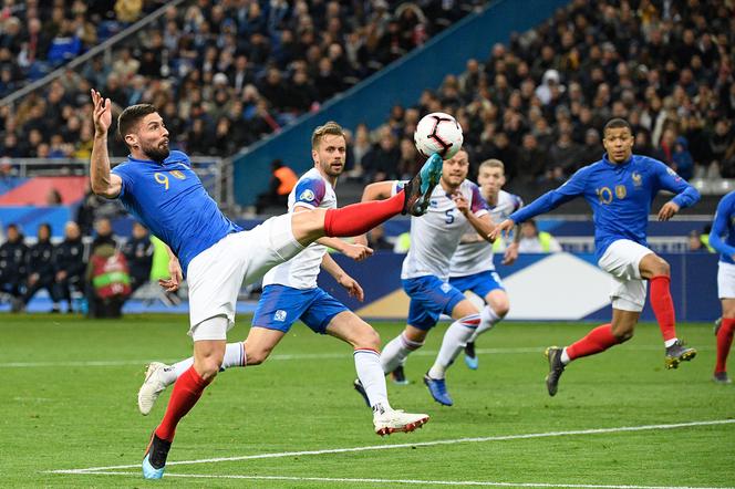 Olivier Giroud zdobył w eliminacjach EURO 2020 już 6 bramek.