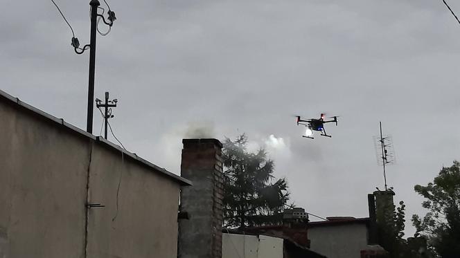 W Poznaniu trwają kontrole z użyciem dronów
