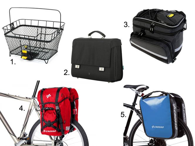 Akcesoria rowerowe dla mężczyzn: koszyki, sakwy i torby rowerowe