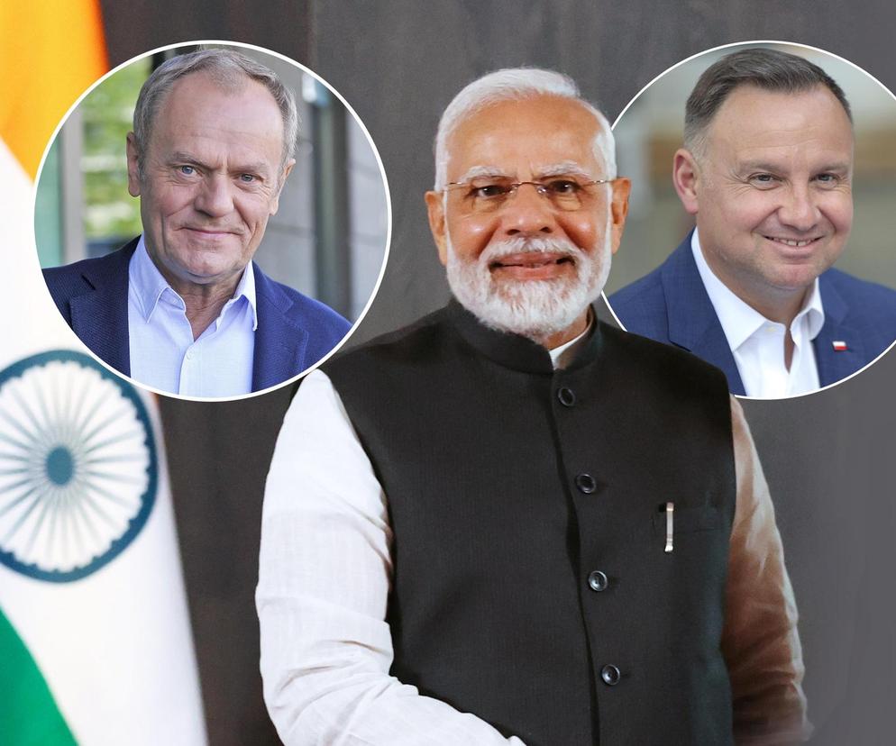 premier Indii, Tusk, Duda