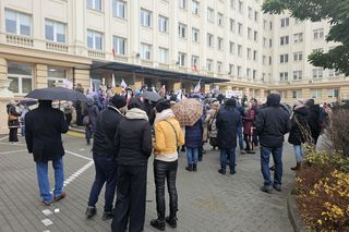 Protest “Nie dla deprawacji dzieci w szkołach”