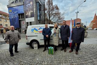Przekazanie samochodu dla potrzebujących z Ukrainy