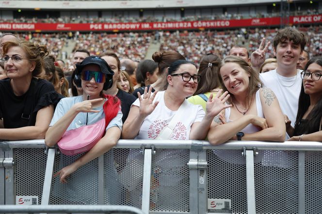 Koncert Jennifer Lopez w Warszawie (25.07.2025) - część druga. Organizatorem koncertu jest Prestige MJM