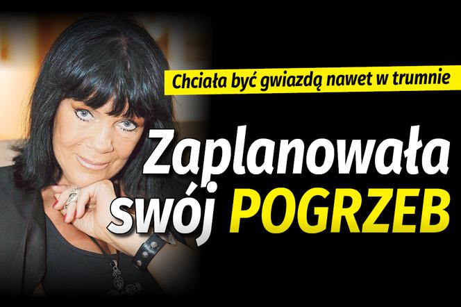 Zaplanowała swój pogrzeb