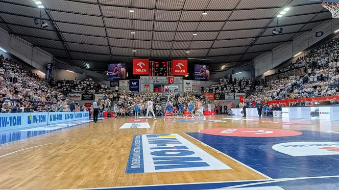 Anwil Włocławek - Arriva Polski Cukier Toruń, zdjęcia z meczu 1. rundy fazy play-off Orlen Basket Ligi 2024/25
