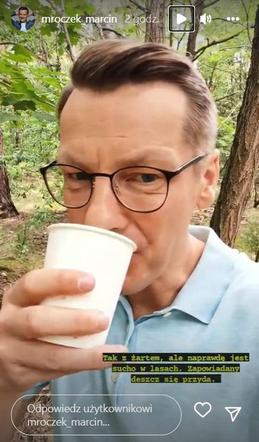 M jak miłość na planie. Marcin Mroczek (Piotrek Zduński)