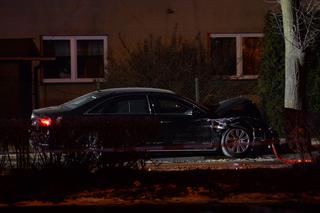 Premier Beata Szydło miała wypadek w rządowej limuzynie Audi A8! - ZDJĘCIA
