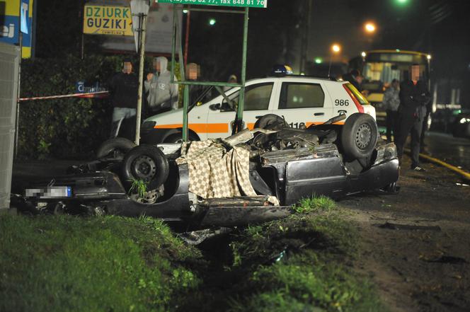 Łódź: Obywatel Mongolii po pijanemu spowodował śmiertelny wypadek ZDJĘCIA