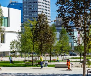 Plac Centralny Warszawa, sierpień 2025