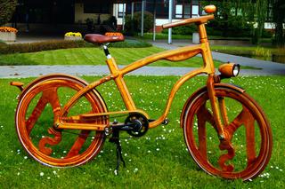 Drewniany rower, który jeździ? Poznaniacy zbudują takich co najmniej kilka!