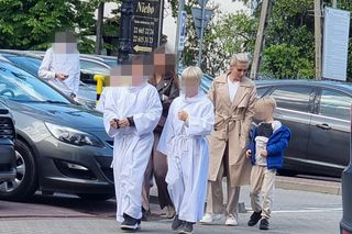 Marcin Mroczek na białym tygodniu komunijnym