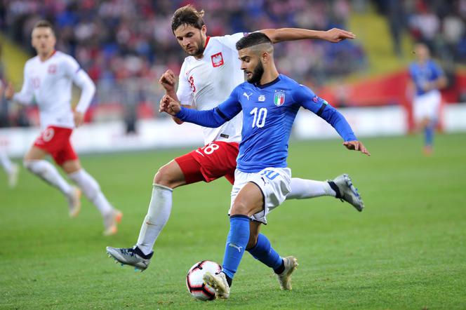 Lorenzo Insigne w reprezentacji Włoch rozegrał 40 meczów, strzelił 7 goli.