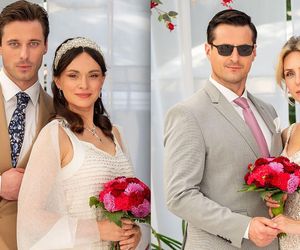 	Barwy szczęścia odc. 3135. Natalia (Maria Dejmek), Cezary (Marcel Opaliński), Herman (Maciej Raniszewski), Malwina (Joanna Gleń)