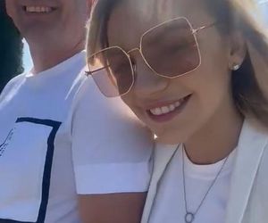 Sonia Szklanowska z tatą