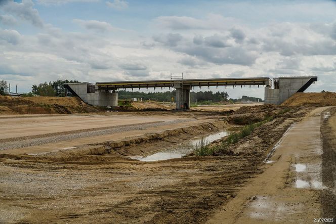 Budowa S-19 Malewice - Chlebczyn i nowego mostu na Bugu