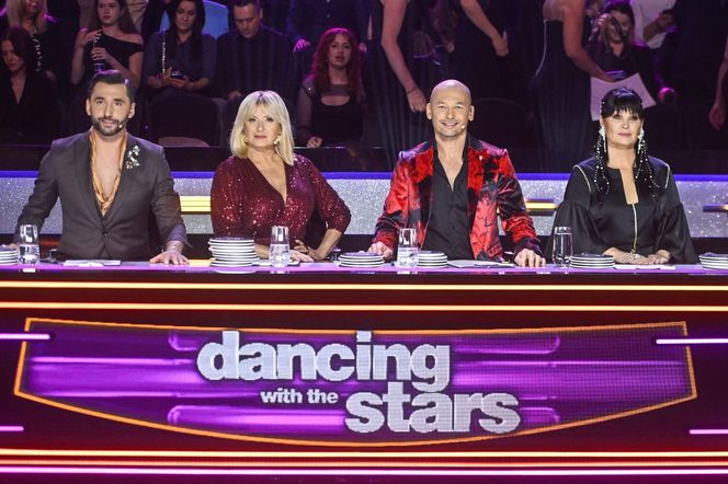 Tomasz Wygoda z innymi jurorami "Tańca z gwiazdami"