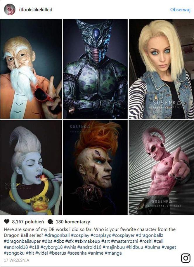 Sosenka - instagram polskiej cosplayerki podbija świat [FOTO]