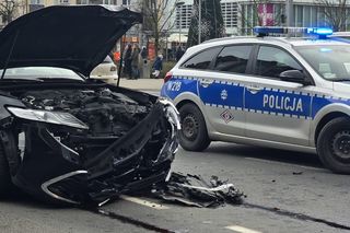 Wiceminister spowodował kolizję