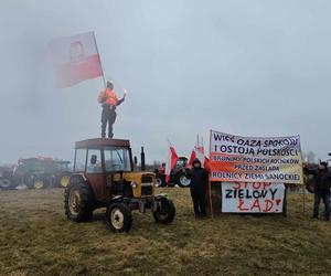 Podkarpacie. Ogólnopolski protest rolników