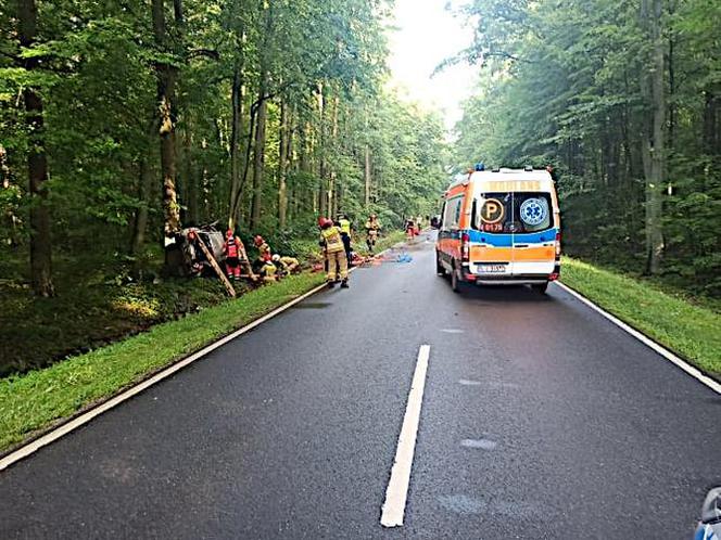 Wypadek pod Iławą i znów sprawcą nietrzeźwy kierujący