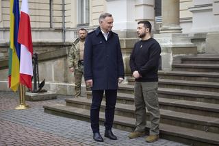Prezydent Ukrainy Wołodymyr Zełenski już przekroczył granicę z Polską