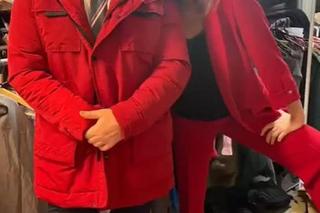 Barwy szczęścia. Bruno (Lesław Żurek), Karolina (Marta Dąbrowska)