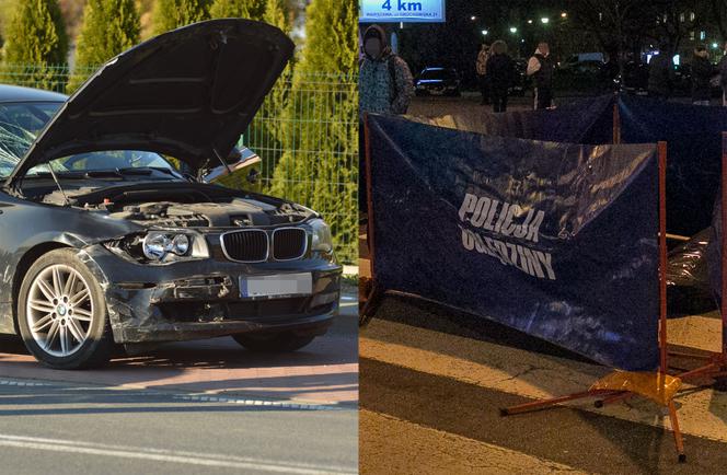 Kalisz: 19-latek wjechał bmw w renault. Ojciec zginął na miejscu, syn zmarł w szpitalu 