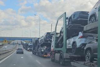  Kilkadziesiąt kilometrów korka od polskiej granicy