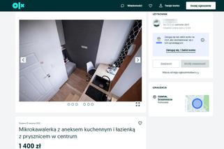 Gdańsk. Tak wygląda mikrokawalerka w centrum miasta. Powierzchnia: 10 m kwadratowych