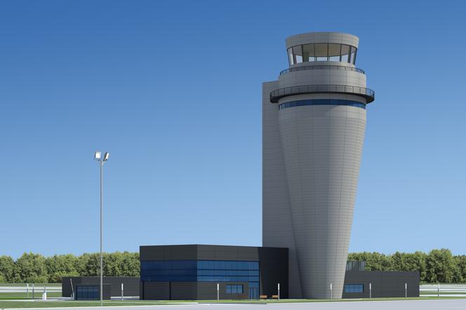 Katowice Airport: Powstanie tu najwyższa wieża kontroli lotów w Polsce. Budowa w przyszłym roku