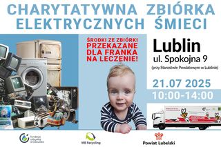 Lubelskie - charytatywna zbiórka elektrośmieci dla Frania Styły  [AUDIO]