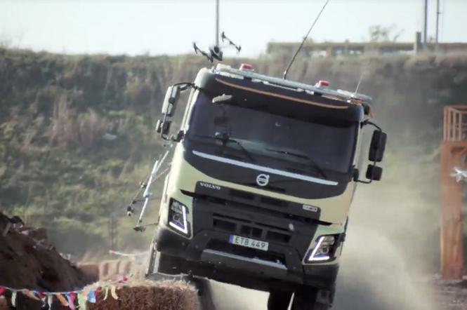 Nietypowy test ciężarówki Volvo Trucks
