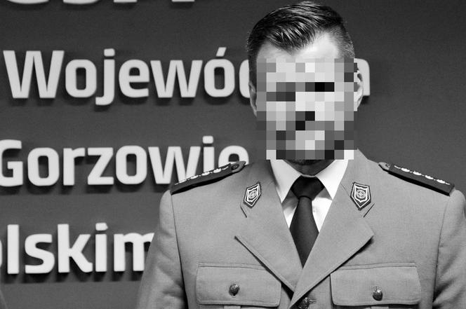 Zmarły policjant Adam P. z Gorzowa Wielkopolskiego 