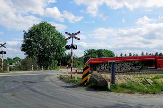 Wrak niemieckiego pociągu pod Kołbaskowem