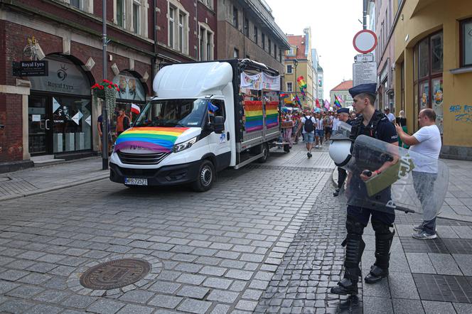 Marsz Równości w Gliwicach przeszedł przez centrum miasta