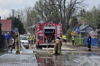 Pawłosiów po powodzi.