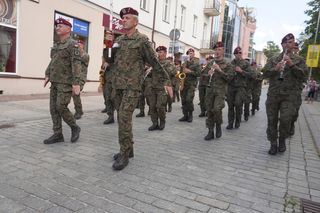 MSPO 2025. Parada Orkiestry Wojskowej w Kielcach