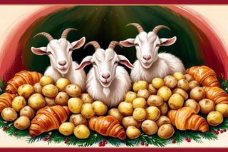 Tak sztuczna inteligencja widzi świąteczne kartki z Poznania